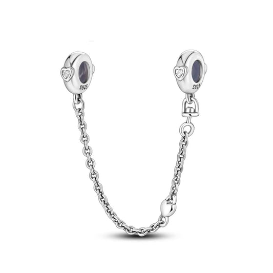 Mini Hearts 925 Silver Chain