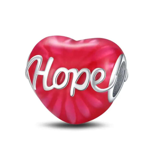 Hopeful Heart 925 Silver Charm