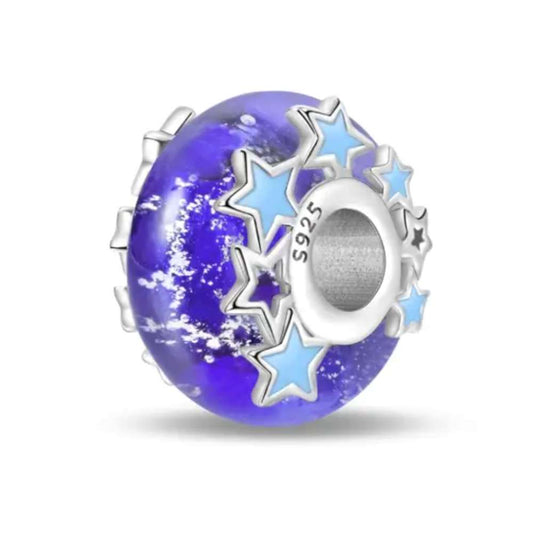 Ocean Sphere 925 Silver Charm