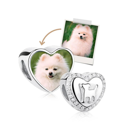Doggy Personalized 925 Silver Charm