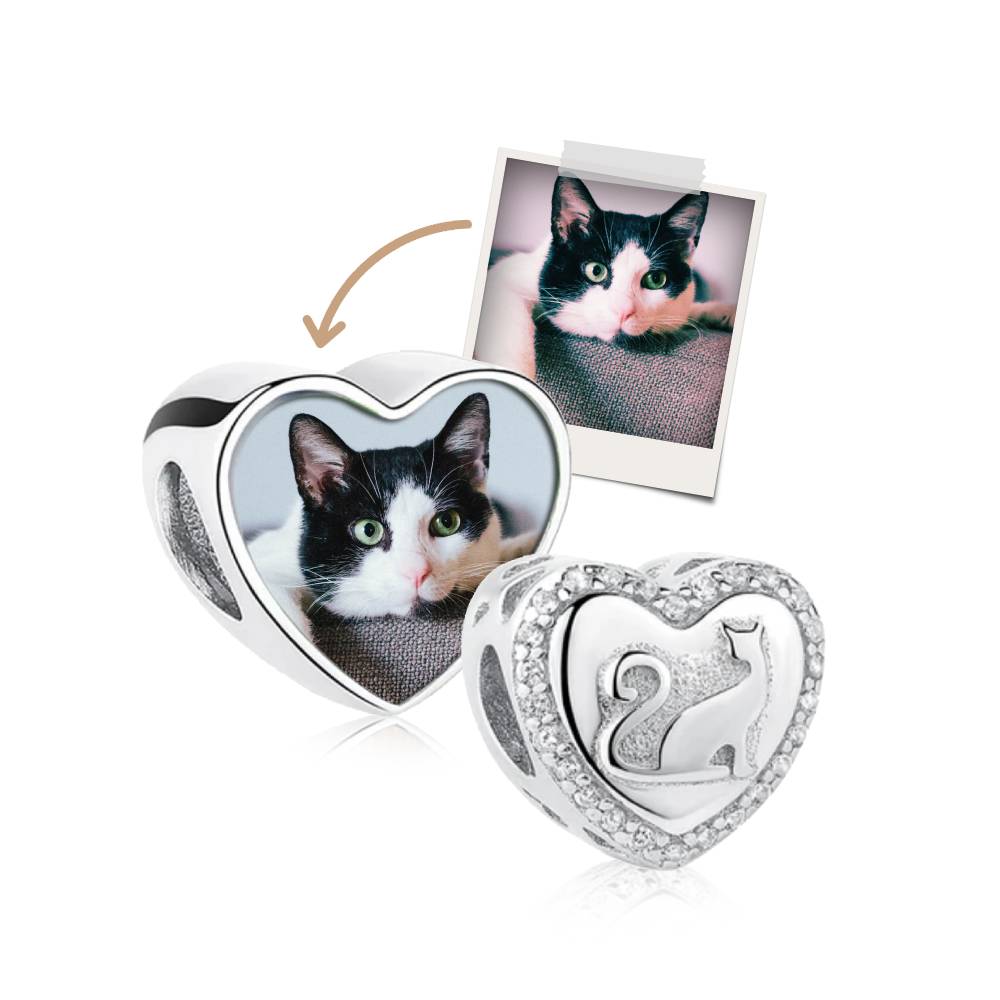 Kitty Personalized 925 Silver Charm